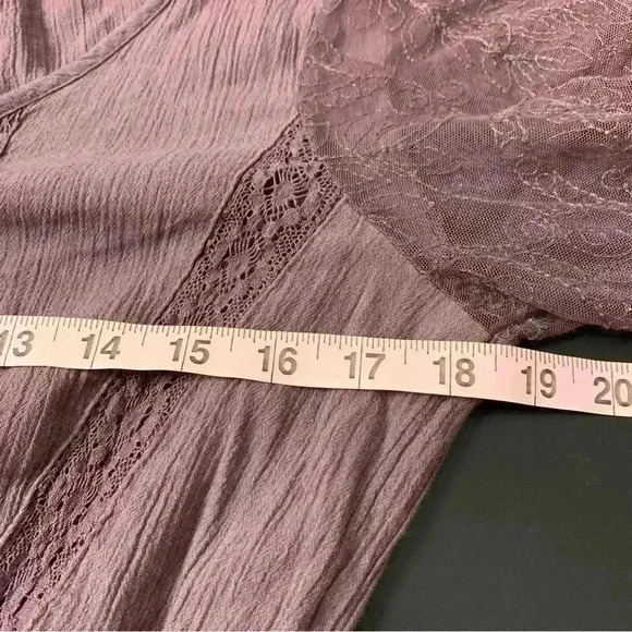 American Eagle Boho Peasant Mini Dress Size Small - Picture 9 of 11